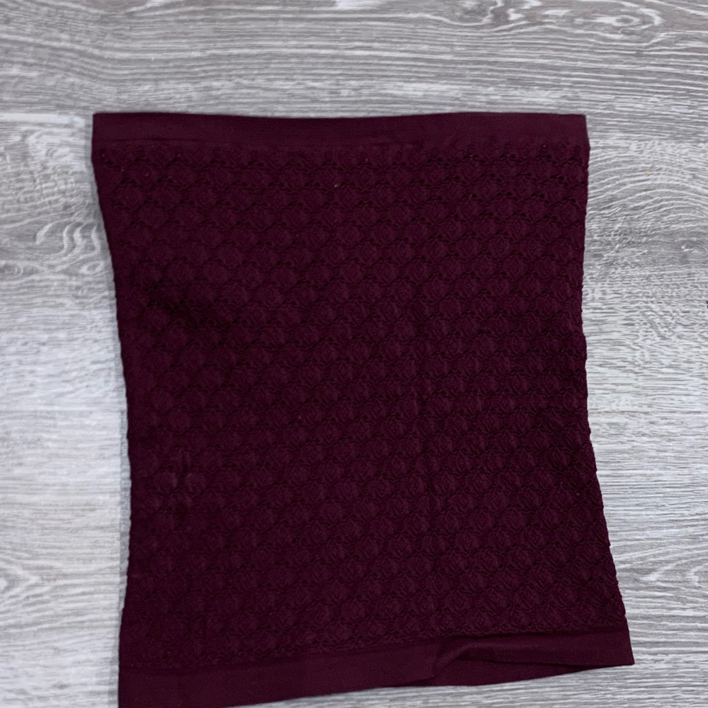 FREE PEOPLE textured tube top
